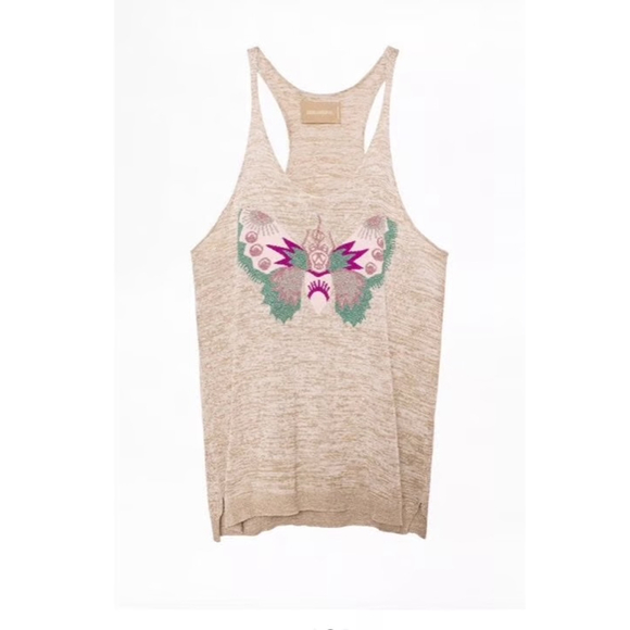 Zadig & Voltaire Mili BisButterfly Tank Small